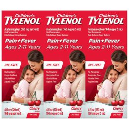 Siro giảm đau hạ sốt cho bé Tylenol