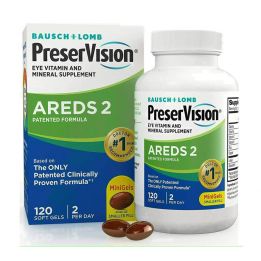 Viên uống sáng mắt cho người lớn Preser Vision Areds Formula 120 Softgels