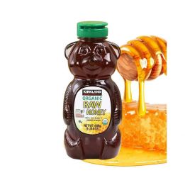 Mật Ong Organic Raw Honey Kirkland 680 Gam