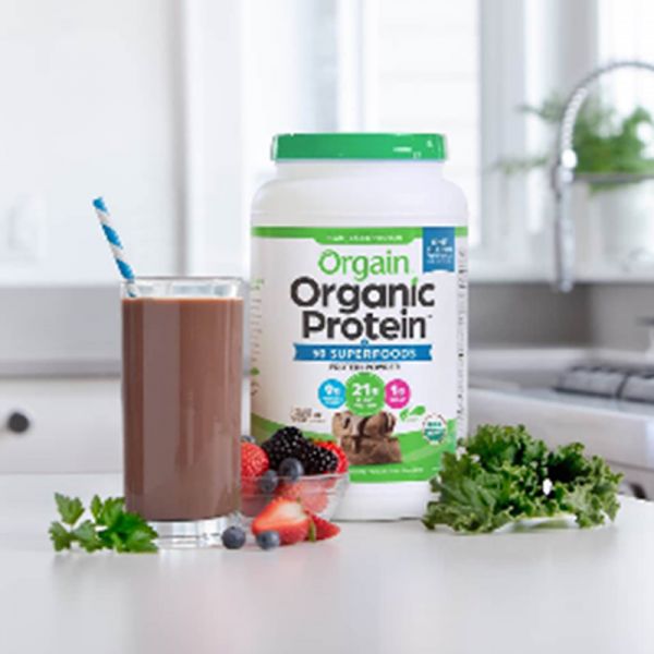 Bột Protein hữu cơ Orgain Simple Organic (Vị Soccola)