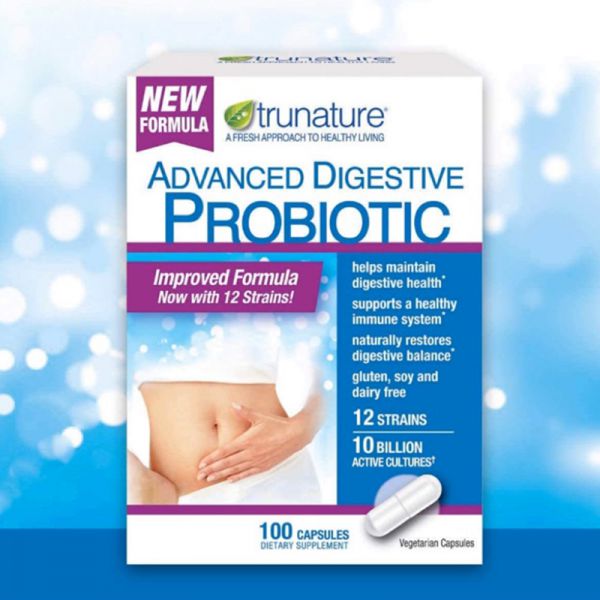 Viên uống Trunature Advanced Digestive Probiotic hỗ trợ tiêu hóa