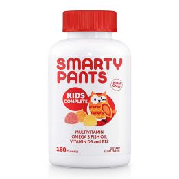 Kẹo dẻo thông minh Smarty Pants Kids Formula Multivitamin Omega 3, Vitamin D & Choline 180 viên