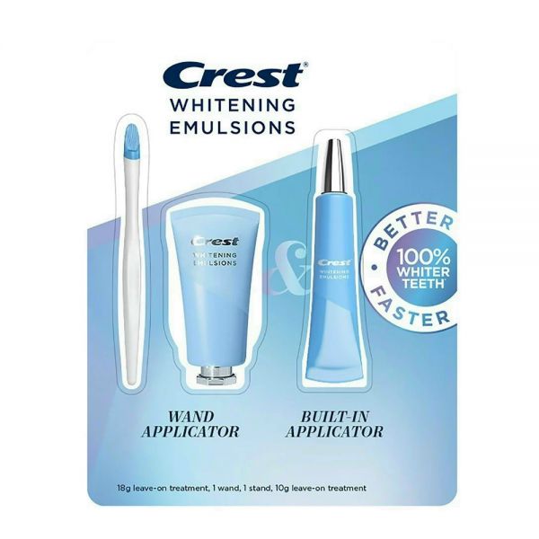 Gel trắng răng Crest Whitening Emulsions 1 Minute Aplply & Go