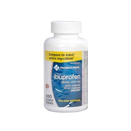 Viên uống giảm đau hạ sốt Member's Mark Ibuprofen 200mg 600 viên