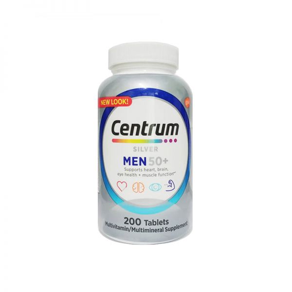 Vitamin dành cho nam giới trên 50 tuổi Centrum Silver Men