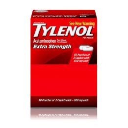 Viên uống giảm đau hã sốt Tylenol Acetaminophen Extra Strength