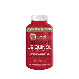 Bổ sung COQ10 cho tim mạch ngăn ngừa đột quỵ tai biến Ubiquinol Qunol Mega CoQ10