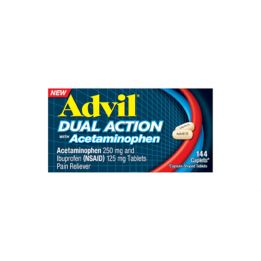 Viên giảm đau Advil Dual Action Acetaminophen